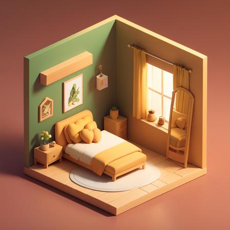 05726-803893754-1 room, lighting, isometric view, micro room, clay material, isometric room, cute cartoon room, no_humans, food, indoors, cup, n.png